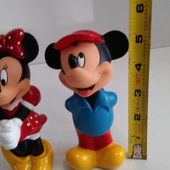 Disney Mickey & Minnie Mouse Vintage Toy Figure - Picture 8 of 8